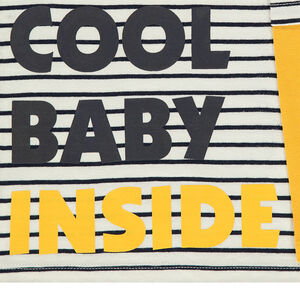 Tee-shirt manches longues effet 2 en 1 avec motif fantaisie printé 