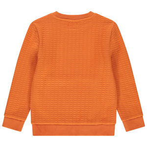 Sweat en molleton style ottoman print fantaisie 