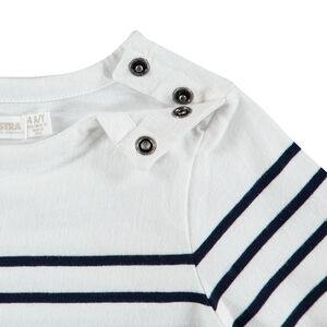 Marinière en jersey avec rayures contrastées  
