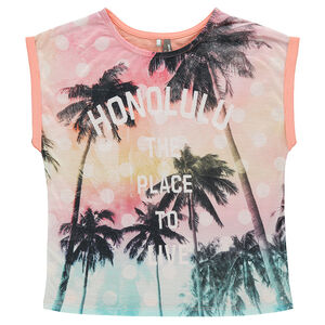 Junior - Tee-shirt manches courtes print fantaisie sublimation 