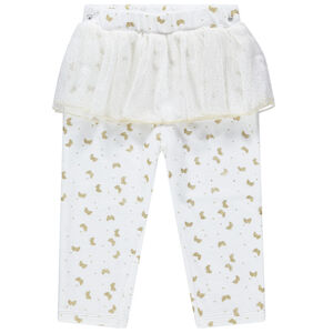 Pyjama en velours à papillon et volant en tulle 