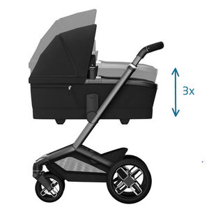 Nacelle poussette Fame Twillic Black 