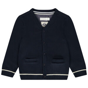 Gilet en tricot style rétro garçon 