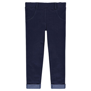 Jegging en molleton uni 