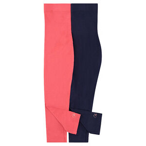 Lot de 2 leggings en jersey avec logo printé 