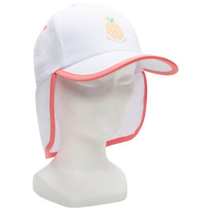 Casquette avec protège nuque et print ananas 