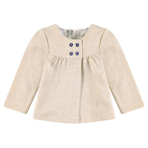 Gilet en molleton pailleté 