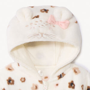 Surpyjama en sherpa avec capuche fantaisie fille 