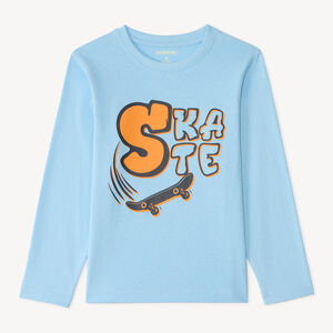 T-shirt manches longues print fantaisie garçon 