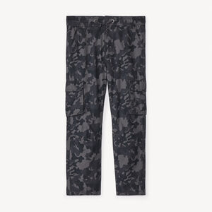 Pantalon imprimé camouflage et doublé garçon 