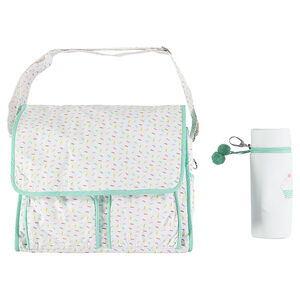 Sac à langer imprimé avec sac isotherme 