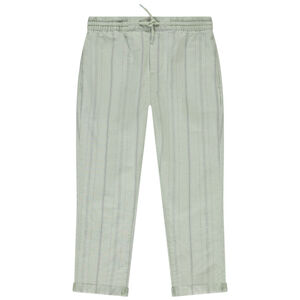 Pantalon en toile à fines rayures garçon 