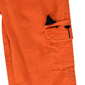 Pantalon en velours milleraies à poches 