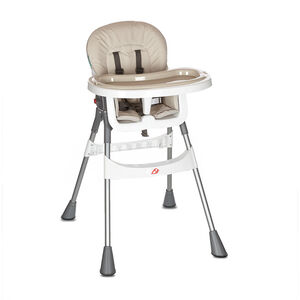 Chaise haute Basic - Beige 