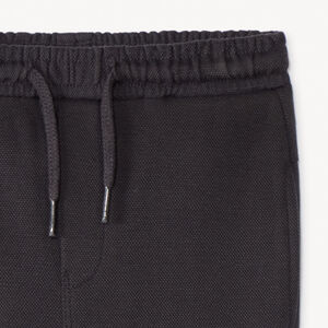 Pantalon de jogging uni en maille piquée pour bébé garçon 