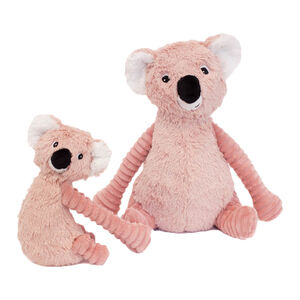 Peluche Ptipotos - Rose Koala maman/bébé 