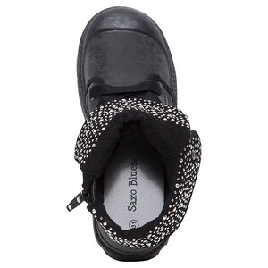 Baskets montantes à revers à strass du 28 au 35 