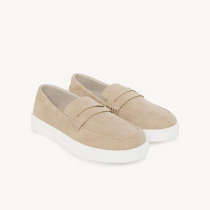 Chaussures bateau effet nubuck garçon 