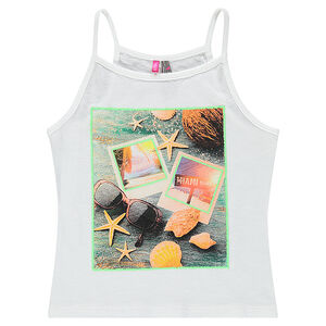 Débardeur avec print photo 