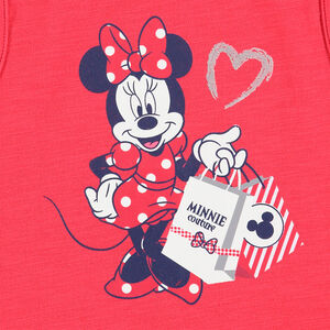 Pyjama avec débardeur print Minnie Disney et short imprimé all-over 