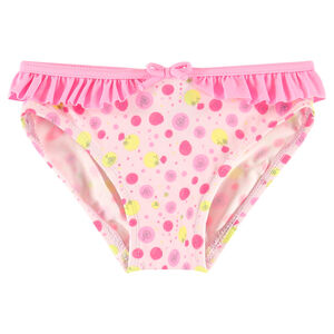 Culotte de bain à volants imprimée fleurs  