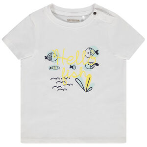 T-shirt manches courtes avec print fantaisie pour bébé garçon 