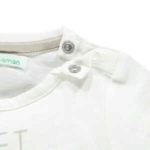 Ensemble tee-shirt manches courtes et pantalon en coton 