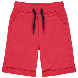 Bermuda en molleton chiné 