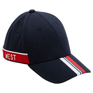 Junior - Casquette unie élastiquée avec bandes contrastées 