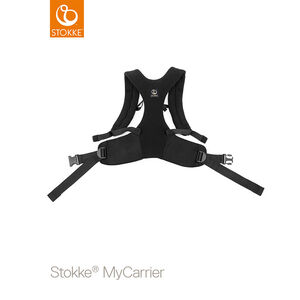 Porte-bébé ventral MyCarrier – Maille Noir 