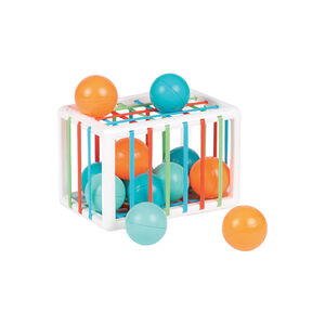 Cube de manipulation avec balles 