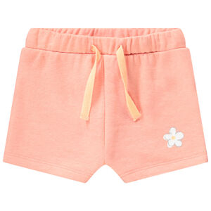 Short en molleton avec print fleur pour bébé fille 