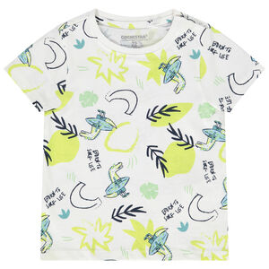 T-shirt manches courtes imprimé crocodiles pour bébé garçon 
