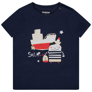 T-shirt manches courtes avec print fantaisie pour bébé garçon 