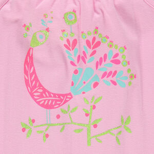 Robe de plage sans manches printée / imprimée 