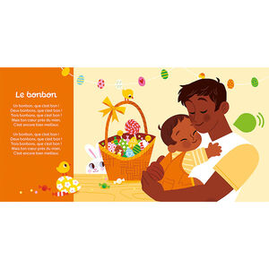 Livre Mes premiers sonores "Mes comptines de Pâques" 3ans+ 
