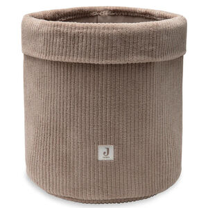 Panier de rangement Cloudy Rib - 30x35cm - Milky Coffee 