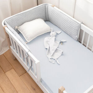 Drap Housse Coton Jersey 70x140cm Glacier 