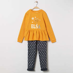 Jogging en molleton print Elsa Reine des neiges Disney 