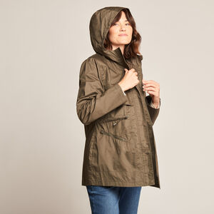 Parka de grossesse évolutive à capuche 