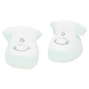 Chaussons en velours Smiley Baby 