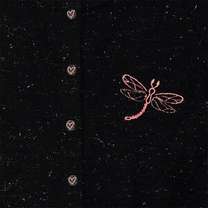 Salopette en molleton mélangée de fil agenté 