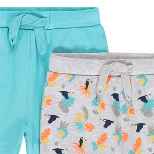 Lot de 4 bermudas en maille pour bébé garçon 