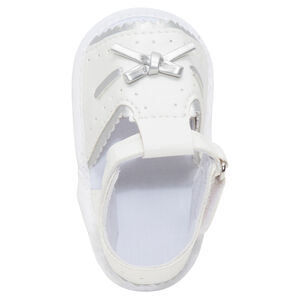 Nu-pieds avec détails argentés 