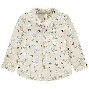 Chemise imprimé fantaisie phoque pour bébé garçon 
