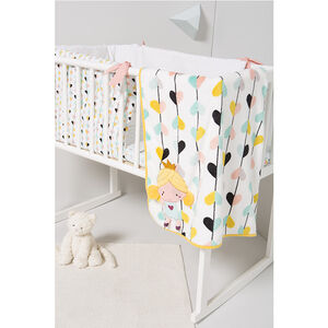 Tour de lit imprimé fantaisie - 171 x 38 cm 