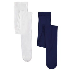 Lot de 2 collants fins unis 20 deniers 