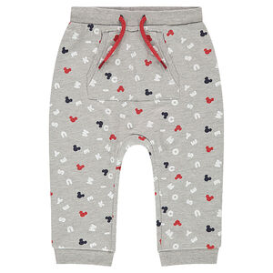 Pantalon de jogging en molleton avec imprimé all-over Disney Mickey 