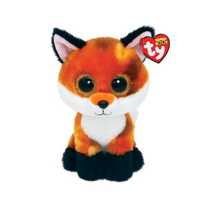 Peluche Beanie Boo's 15 cm - Meadow le renard 