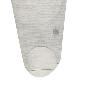 Pantalon en jersey à pieds fermés et logo printé 